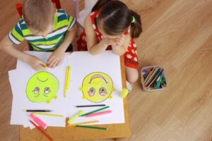 children drawing: Social Emotional Learning