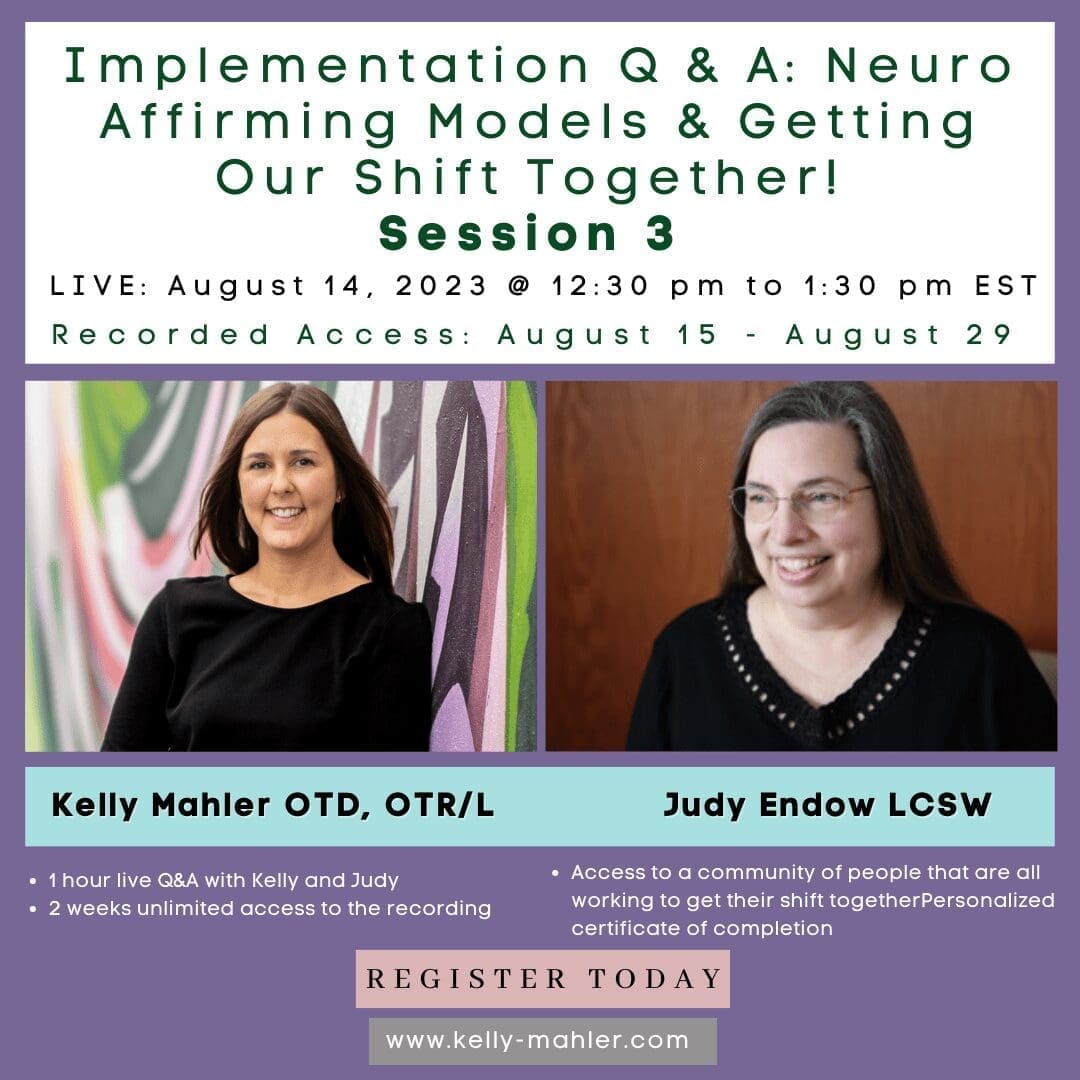 LIVE Online Courses - Kelly Mahler